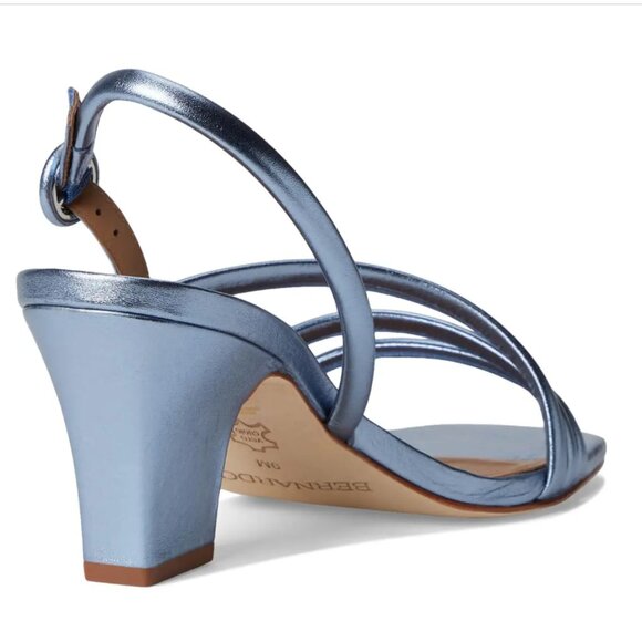 NEW BERNARDO Made In Brazil Patent Leather Naples Heels   285 6T3 - Picture 5 of 7